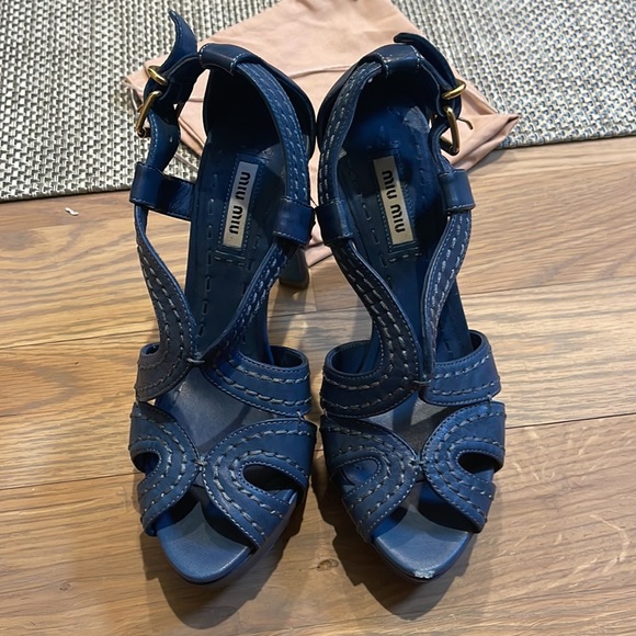 Miu miu platform heels size 36 - Picture 2 of 16